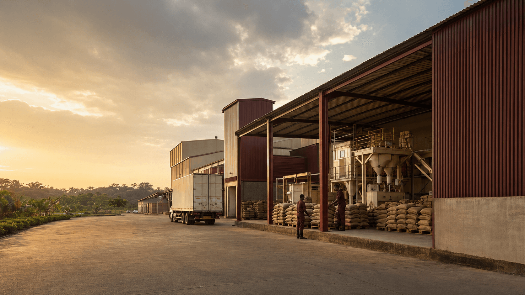 SAMEN INDUSTRY cocoa processing line